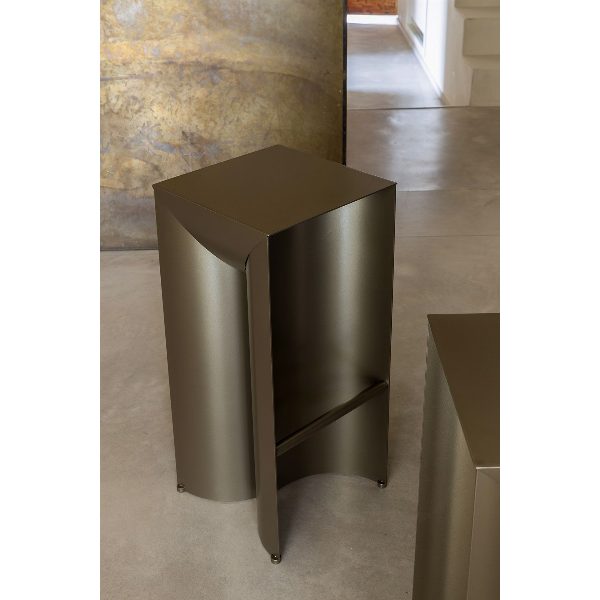 Uccio sgabello in alluminio