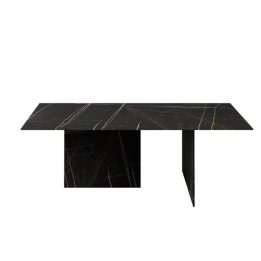 Tavolo STRATUM xglass 160 - Lago