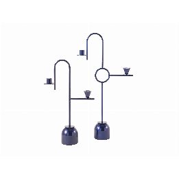 Blue Candleholders