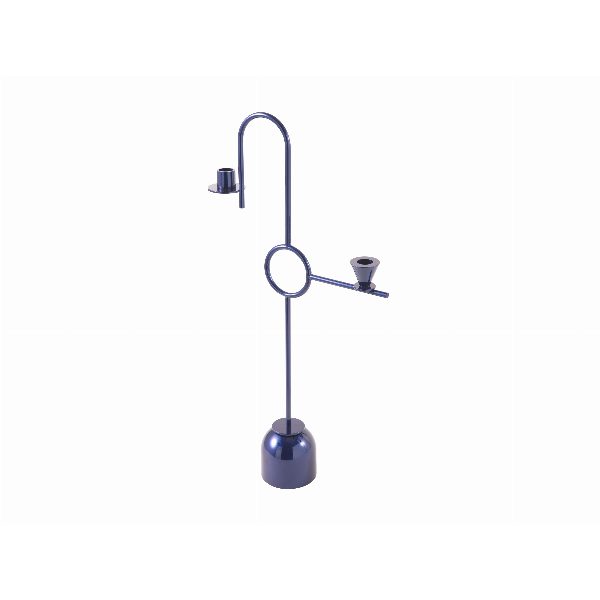 Blue Candleholders