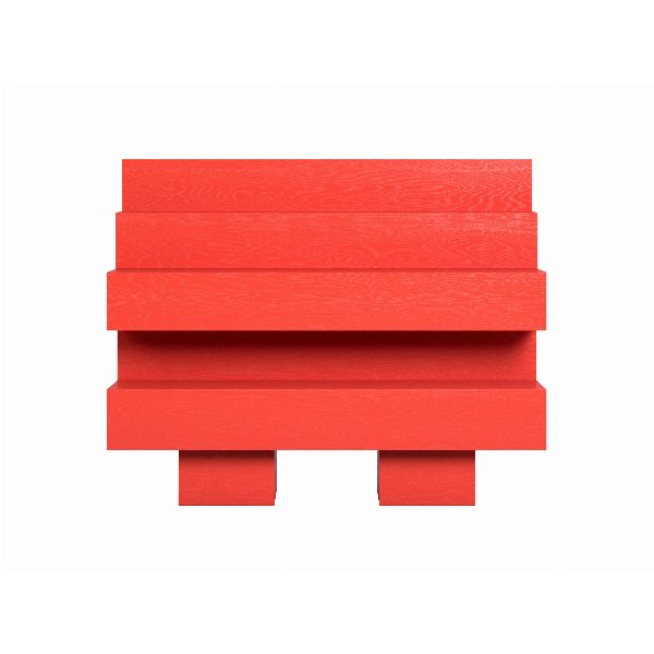 Red Bookcase
