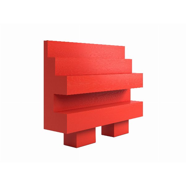 Red Bookcase
