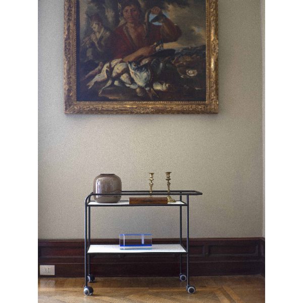 Steel Pipe Drink Trolley