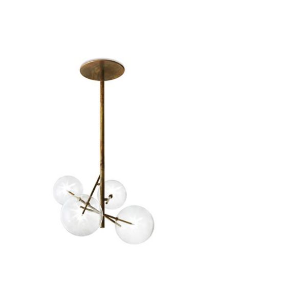 Bolle 4 lampada a sospensione