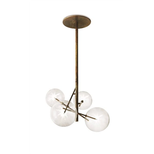 Bolle 4 lampada a sospensione