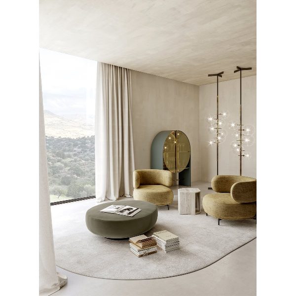 Bolle Verticale lampada terra-soffitto