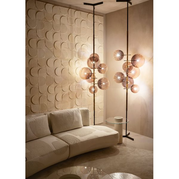 Bolle Verticale lampada terra-soffitto