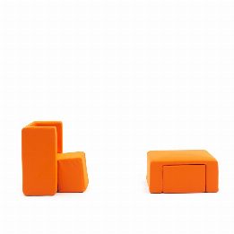 Kiss pouf