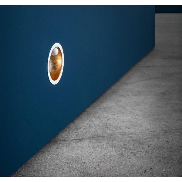 Pepita 102 lampada da incasso a soffitto/parete per cartongesso