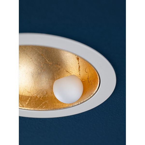 Pepita 102 lampada da incasso a soffitto/parete per cartongesso
