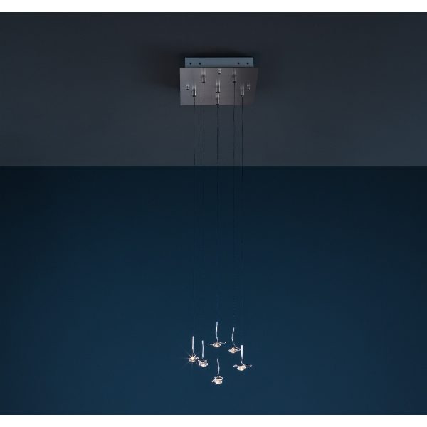 Jackie O Chandelier 6 9 12 lampada a sospensione