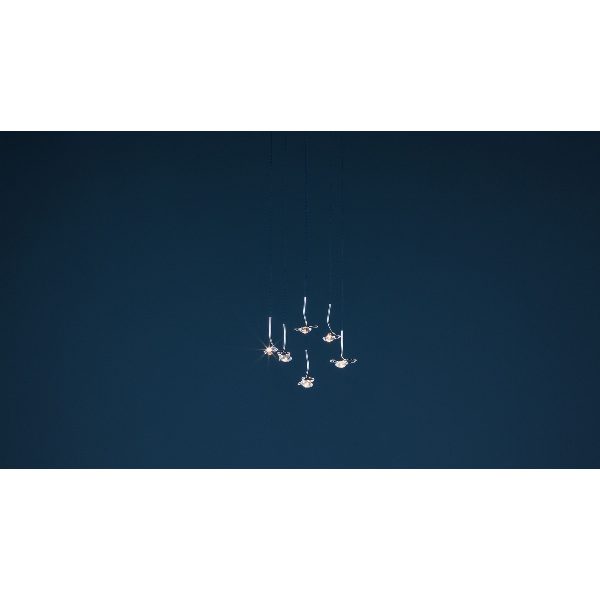 Jackie O Chandelier 6 9 12 lampada a sospensione