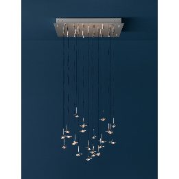 Jackie O Chandelier 15 20 24 lampada a sospensione