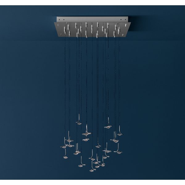 Jackie O Chandelier 15 20 24 lampada a sospensione