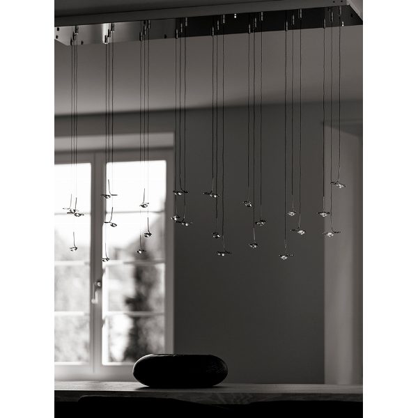 Jackie O Chandelier 15 20 24 lampada a sospensione
