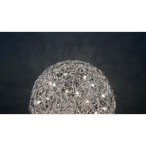Fil de Fer F Outdoor lampada da terra outdoor