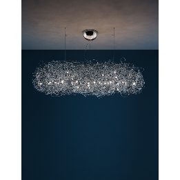 FIL DE FER Nuvola lampada a sospensione