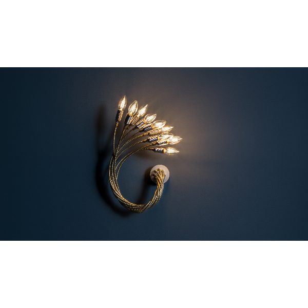 Turciù 9 lampada da parete oppure soffitto/sospensione