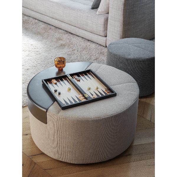Moon pouf
