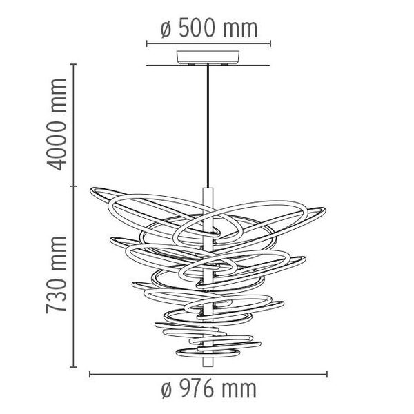 Lampada 2620 Flos | Sospensione Raffinata | Ida'