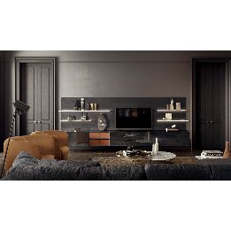 Spazio soggiorno componibile