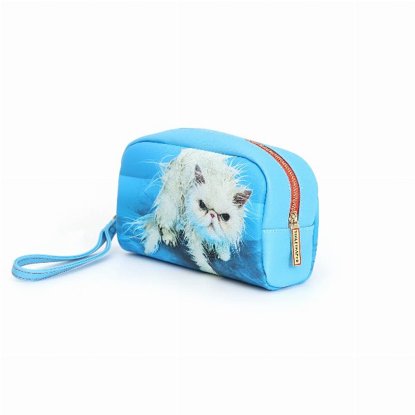 Toiletpaper Pets Beauty case Angry Cat