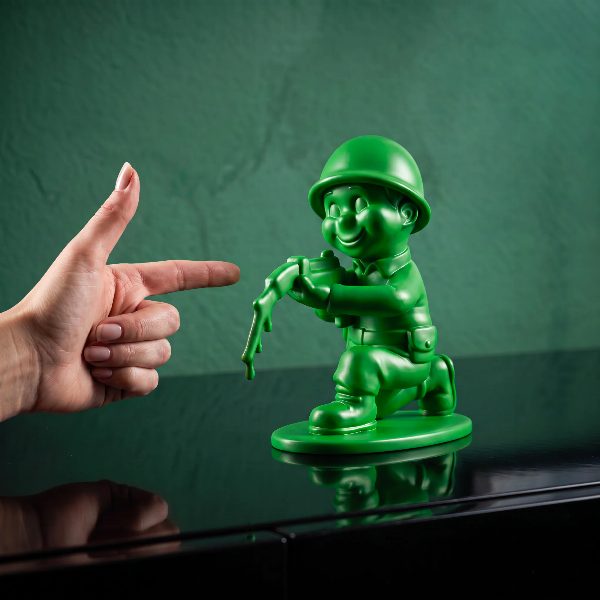 Statuetta Plastic Peace
