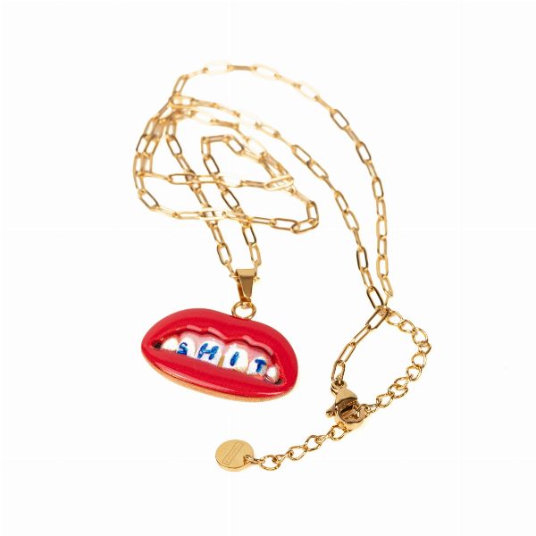 Collana Shit con ciondolo Toiletpaper Jewels