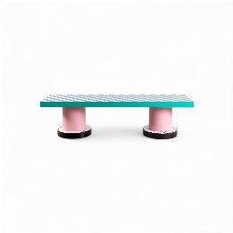 Panca Superbench Blue Stripes Superfurniture