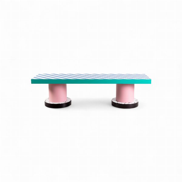 Panca Superbench Blue Stripes Superfurniture