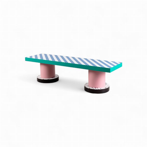 Panca Superbench Blue Stripes Superfurniture