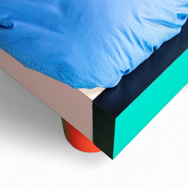 Letto Superbed Red Grid Superfurniture