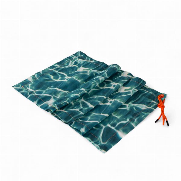 Tovaglia Runner da tavolo in cotone Cm 50x150 Acqua