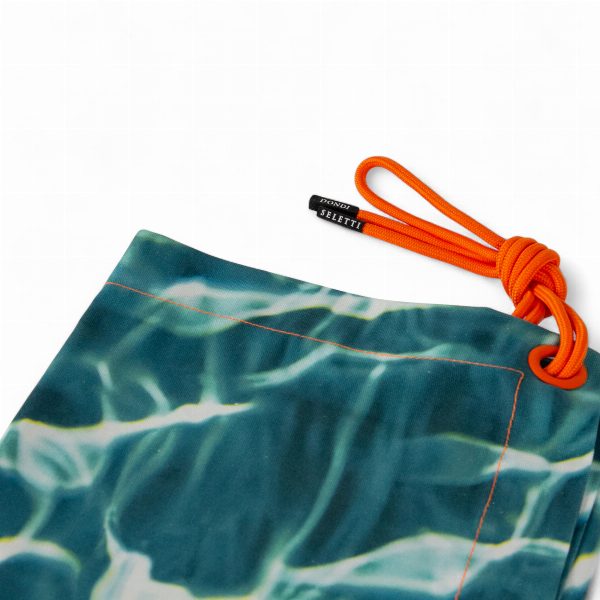 Tovaglia Runner da tavolo in cotone Cm 50x150 Acqua