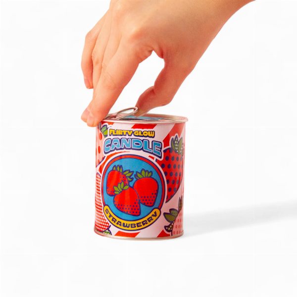 Candela Flirty Glow alla fragola