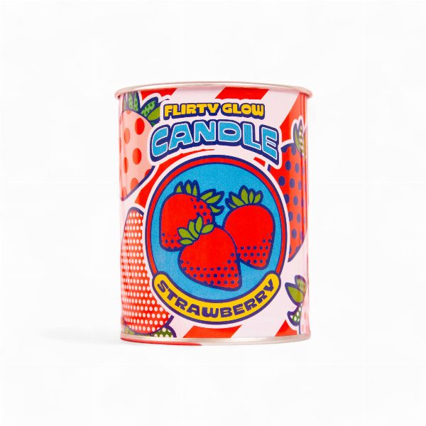 Candela Flirty Glow alla fragola