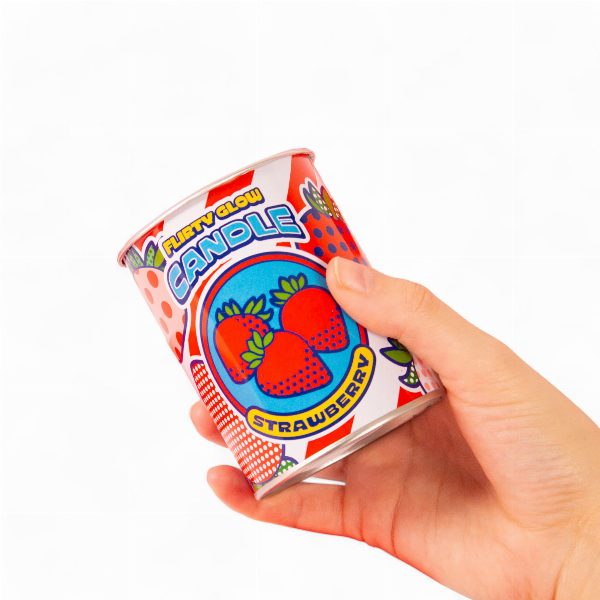 Candela Flirty Glow alla fragola