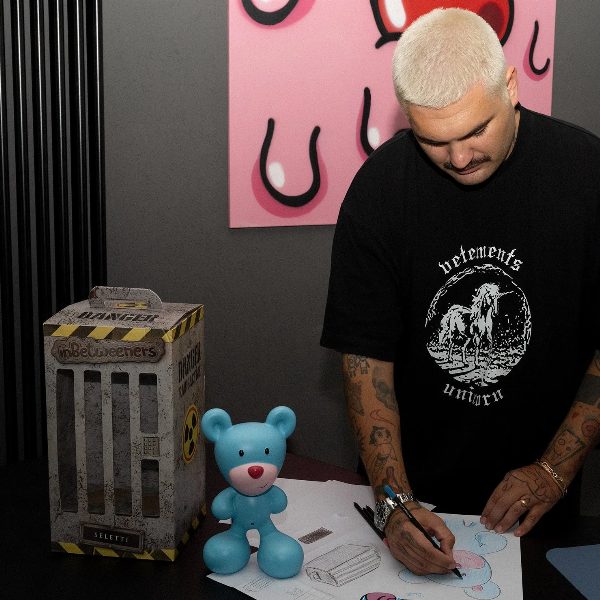 Statuetta Blue Bear