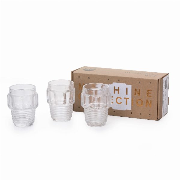 Bicchiere Machine Collection Set di 3 Bicchieri