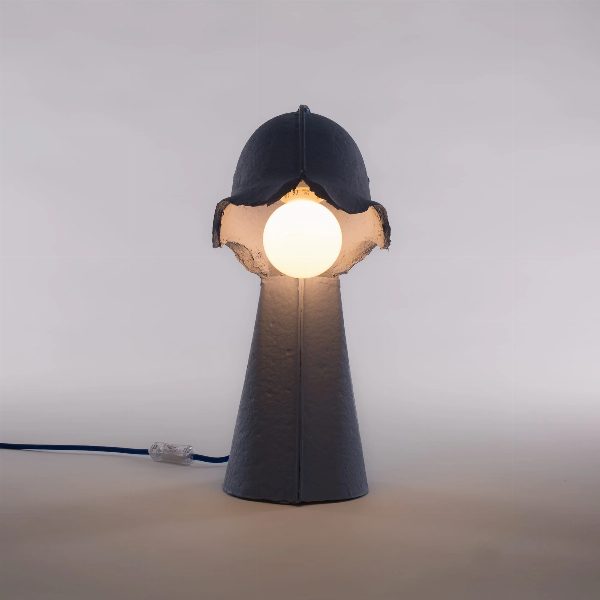 Egg of Columbus Table Lamp Azzurra
