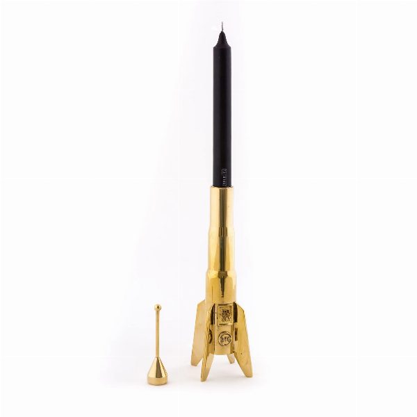 Portacandele Cosmic Diner Lunar Hard Rocket h.