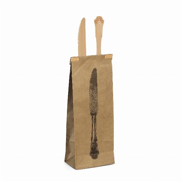 Posate Tablée Set da 10 coltelli in legno