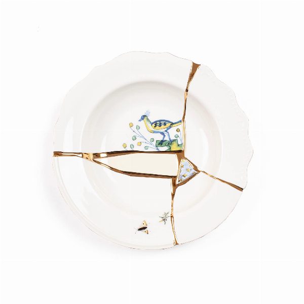 Kintsugi Piatto Fondo