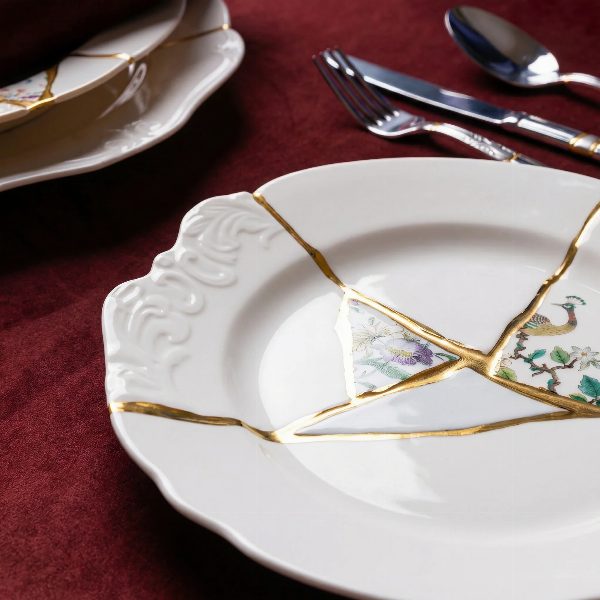Kintsugi Piatto Fondo