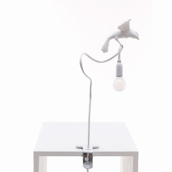 Lampada Sparrow con morsetto