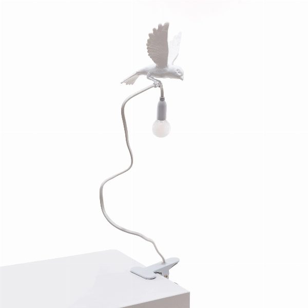 Lampada Sparrow con morsetto