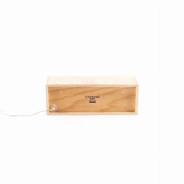 Lampada da tavolo Lighthink Box Smile / Live / Paradise