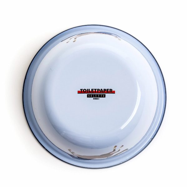 Ciotola Enamel Toiletpaper
