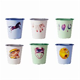 Bicchiere Enamel Glasses Set da 6 Toiletpaper