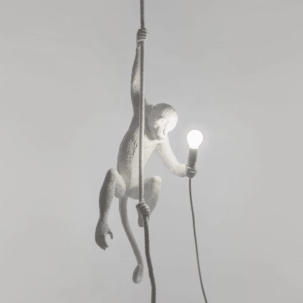 Monkey Lamp Versione dal Soffitto